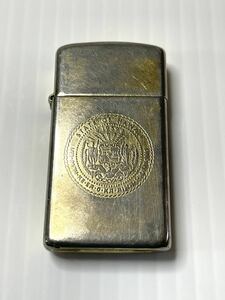 Z07 【 ZIPPO 】ビンテージ スリム ジッポ ステーツ オブ ハワイ 1981年製 ケース 、インナー クリーニング済