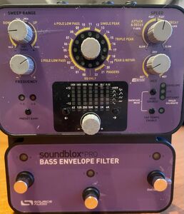 soundblox pro BASS ENVELOPE FILTER/vintage effector source audio