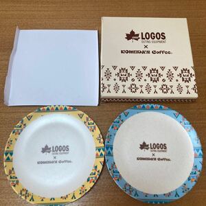 コメダ珈琲店　LOGOS　ロゴス　バンブーファイバープレート