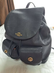 COACH コーチ リュックサック バックパック F29008 ネイビーブラック