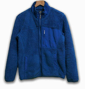 BULKY Fleece UNIQLO(ユニクロ)フリースジャケット！ブルーMサイズ★used