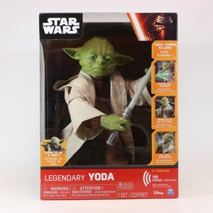 即決◆新品未開封 ビッグサイズ 伝説のヨーダ 40cm トイザらス限定 SPIN MASTER◆STAR WARS スター・ウォーズ LEGENDARY YODA