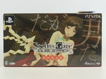 ◆新品未開封 PS Vita STEINS;GATE ダブルパック初回限定版セット◆シュタインズゲート 比翼恋理のだーりん_画像1