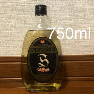 【 特級表記 】スプリングバンク　8年　750ml ピュアモルト　SPRINGBANK PURE MALT オールドボトル　旧ボトル　