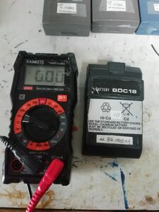 測量機器ソキアトータルステーション用充電池BDC18