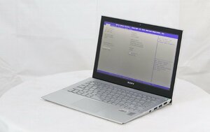 SONY SVP11219CJS VAIO　Core i5 4200U 1.60GHz 4GB 128GB(SSD)■現状品