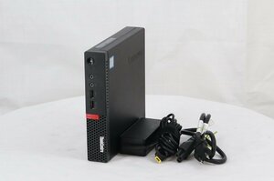 lenovo 10MQA0J3JP ThinkCentre M710q　Core i3 7100T 3.40GHz 16GB 256GB(SSD)■1週間保証【TB】