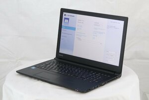 TOSHIBA PB65MPB11R7AD21 dynabook B65/M　Celeron 3867U 1.80GHz 4GB 500GB■現状品