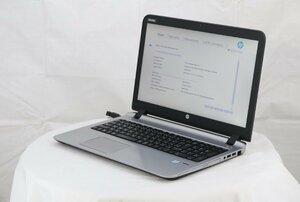 hp ProBook 450 G3 -　Core i3 6100U 2.30GHz 4GB ■現状品