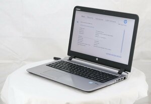 hp ProBook 450 G3 -　Core i3 6100U 2.30GHz 4GB 500GB■現状品