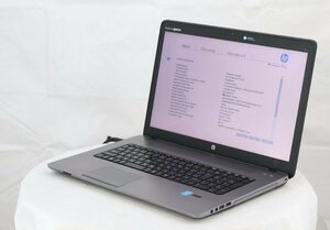 hp ProBook 470 G1 -　Core i7 4702MQ 2.20GHz 4GB 1000GB■現状品