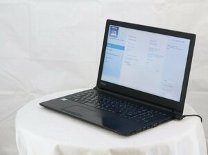 TOSHIBA PB55DFAD4R5AD11 dynabook B55/D　Core i3 6100U 2.30GHz 4GB 500GB■現状品