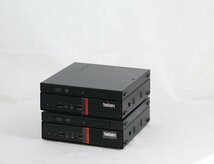 lenovo 10M2-S0AP00 ThinkCentre M715q 2台セット まとめ売り　 AMD PRO A12-9800E R7 3.10GHz■現状品_画像1