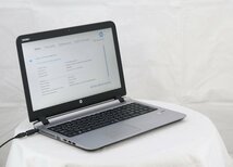 hp ProBook 450 G3 -　Core i3 6100U 2.30GHz 4GB 500GB■現状品_画像2