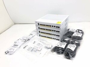 美品 CISCO C1000-8P-2G-L Catalyst 1000 Series 4台セット まとめ売り スイッチ■現状品