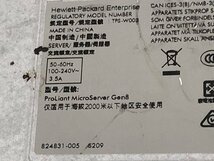 hp ProLiant MicroServer Gen8 サーバー TPS-W003 Xeon E3-1200L V2■現状品_画像4