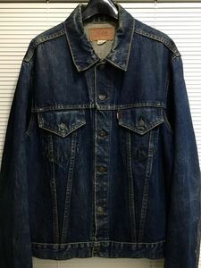 【極上】真紺 ビッグE 48-46 71205 ロング 70505 スーパービッグサイズ デッド3.4WASH 60-70年代 リーバイス LEVIS 501XX 506XX 507XX 557