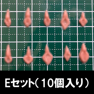 【秘部パーツ】在庫限り Eセット「色素濃いめ色」 Phicen TBLeague　シームレスドール・球体関節人形等の局部恥部改造カスタム用