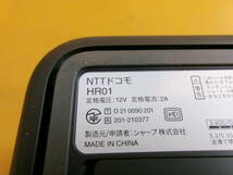 (D-1082)NTTドコモ WIFI 5G ホームライター HR01 動作未確認 現状品_画像7