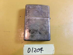 (D-1204)ZIPPO オイルライター STERLING 2001 現状渡し