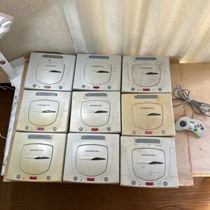 動作未確認 ★ ジャンク品 セガサターン 本体 9点 まとめ売り 大量 SEGA ゲーム機 コントローラー SEGASATURN HST-3220 20844y