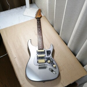 通電確認済 GRECO electric guitar 13901　destination of rock addict エレキギター グレコ スケルトン ジャンク品 22103w