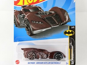 US版 ホットウィール バットマン アーカム アサイラム バットモービル 茶色 Hot Wheels BATMAN BATMOBILE L2593 HCW59