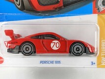 US版 ホットウィール ポルシェ 935 赤 レッド HW Turbo Porsche Hot wheels L2593 #12 HCT16_画像2