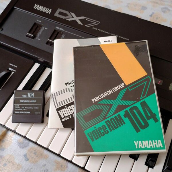 YAMAHA 「 VRC-104 」DATA CARTRIDGE for DX7