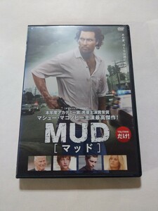 DVD【MUD マッド】 レンタル落ち キズ多数 英語音声／日本語吹替・字幕　マシュー・マコノヒー リース・ウィザースプーン タイ・シェリダン