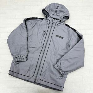 1354◎ DESCENTE デサント トップス スポーツ ウェア トップス ジャケット アウター 中綿 フルジップ グレー メンズL