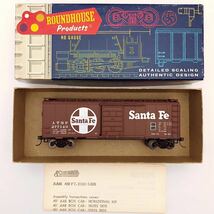 HO Round House 40' Box Car ATSF SantaFe El Capitan 鉄道模型 KATO 天賞堂 TOMIX_画像2