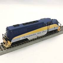 【ジャンク】HO PROTO 2000 #8699 CHESAPEAKE & OHIO BL2 DIESEL LOCOMOTIVE #1847_画像8