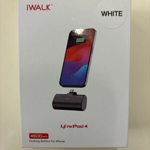 iWALK モバイルバッテリー 超小型 iPhone 4500mAh 