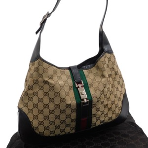 1円 ■ グッチ ワンショルダーバッグ シェリー 001・3346・3444 キャンバス×レザー GGキャンバス GUCCI ■E.Bll.zE-2