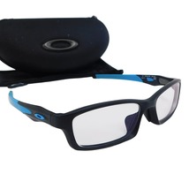 1円 ■ 美品 オークリー サングラス OX8118-0156 プラスチック×シリコン クロスリンク OAKLEY ■E.Bmu.An-12_画像1