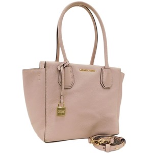 1円 ■ 極美品 マイケルコース 2wayバッグ 30H6GM9S1L ピンク系 レザー お出掛け お買い物 通勤 MICHAEL KORS ■E.Bsg.An-1