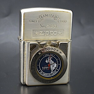 1円 ◆美品 ZIPPO ジッポ オイルライター 1997年製 1000個 限定品 TIME LITE WINDY タイムライトウィンディ◆E.Csmg.tI-12