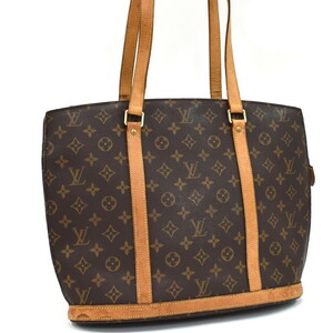 1円 ◆定価16万 LOUIS VUITTON ルイヴィトン トートバッグ ショルダー バビロン M51102 モノグラム ブラウン◆E.Csoi.tI-19