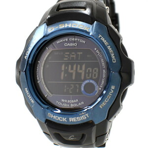 1円 ◆稼働品 美品 CASIO カシオ G-SHOCK THE G 腕時計 GW-700BDJ メンズ タフソーラー ブラック◆E.Bmm.s1-31