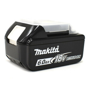 1円 ▼未使用品 makita マキタ リチウムイオンバッテリー BL1860B 18V 6.0Ah▼E.Beo.s1-19