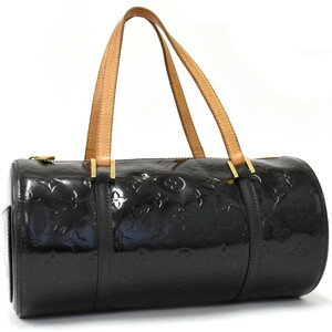 1円 ◆良品 LOUIS VUITTON ルイヴィトン ベッドフォード ハンドバッグ M91131 ヴェルニ レザー ブラック◆E.Begr.tI-06