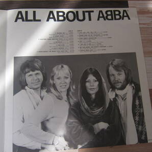 【中古LPレコード/ポップス】アバ ABBA『オール・アバウト・アバ』 ベスト盤 1975年 14曲収録  1978年11月  送料無料!!★の画像4