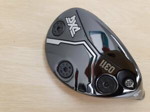 美品、PXG 0311 BLACK OPS (2024)、U5、25°、ヘッド単品、スリーブ付き、コース未使用