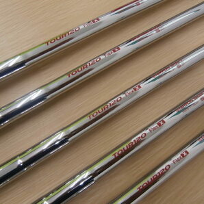 良品、TOUR B JGR HF3、6I～PWの5本セット、N.S.PRO MODUS3 TOUR120(X)の画像9