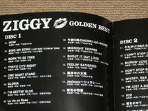 即決■CD/2枚組「ZIGGY/ジギー ゴールデン☆ベスト/GOLDEN☆BEST 全32曲」痛みあり/ベストアルバム/森重樹一■_画像8