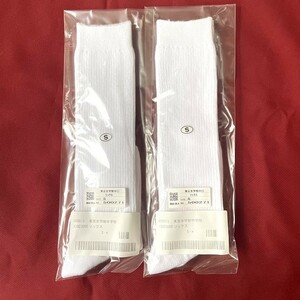  unused goods designation socks 2 set socks middle . high school woman knee-high socks white stock only 