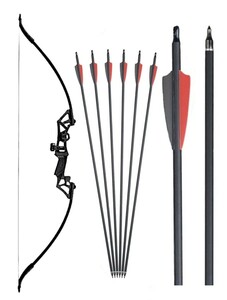 ★送料無料★大特価★数限定★最新型★ アーチェリー 矢６本セットarchery 30lbs アロー arrow ボウ bow 弓矢 競技 ★