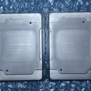 Intel Xeon Silver 4112 CPU 2個セット LGA3647 Xeon SP 1世代 サーバー 動作確認済み