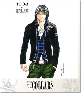 ＜＜　COLLARS 武装戦線 藤代拓海 ウエスタントラッカージャケット L 黒　＞＞ ライダース ブランド ドクロ スカル CROWS WORST ブルゾン